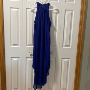 Shein Curve High Low Dress Plus Size OXL! Never worn. Midnight blue with lining.